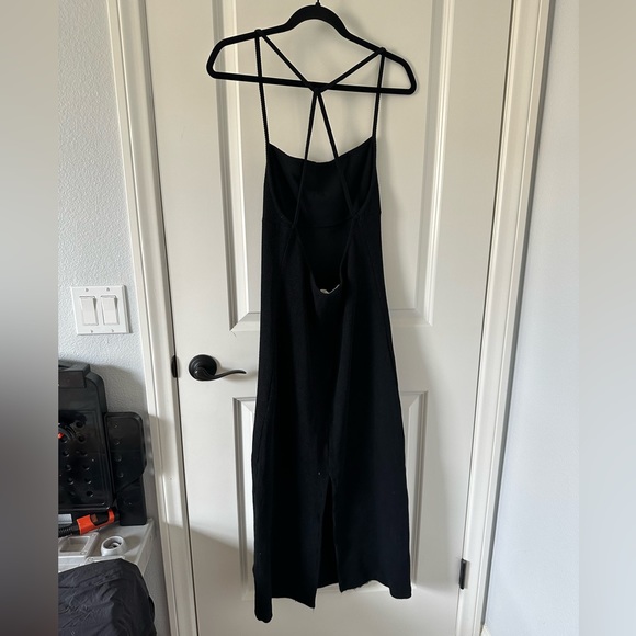 Free people Moss Midi Dress color black size S - Picture 6 of 6